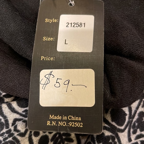 NWT Sacred Threads sweater Dress Large L boho - Picture 7 of 11